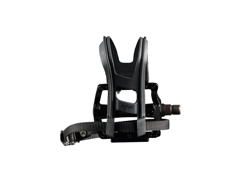 Wellgo B197T Resin Medium Platform Pedal Set with Clip & Strap