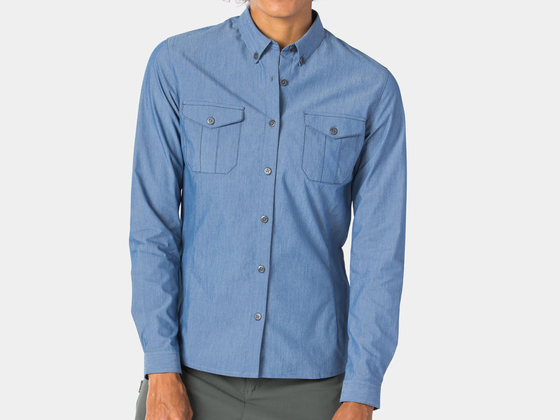 Bontrager Adventure chemise de cyclisme pour femmes en Chambray
