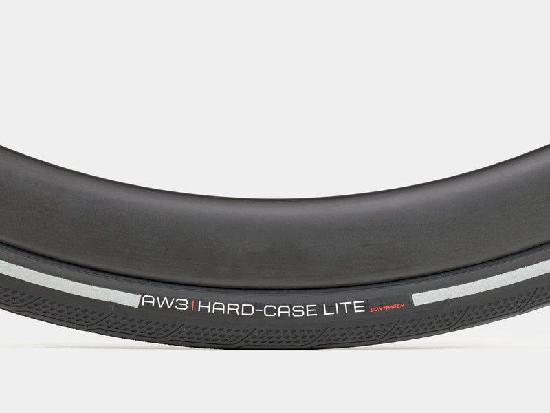 Pneu route Bontrager AW3 Hard-Case Lite Réfléchissant