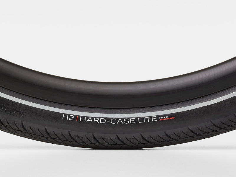 Pneu hybride Bontrager H2 Hard-Case Lite Réfléchissant