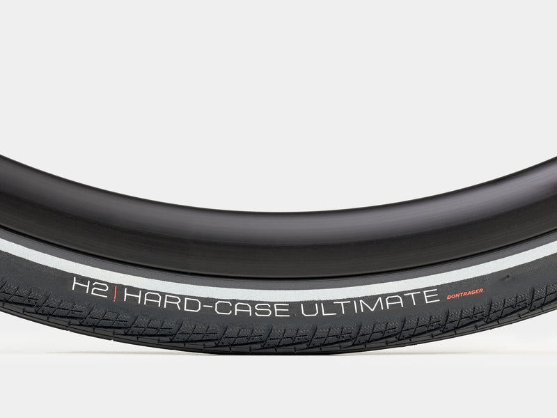 Pneu hybride Bontrager H2 Hard-Case Ultimate Réfléchissant