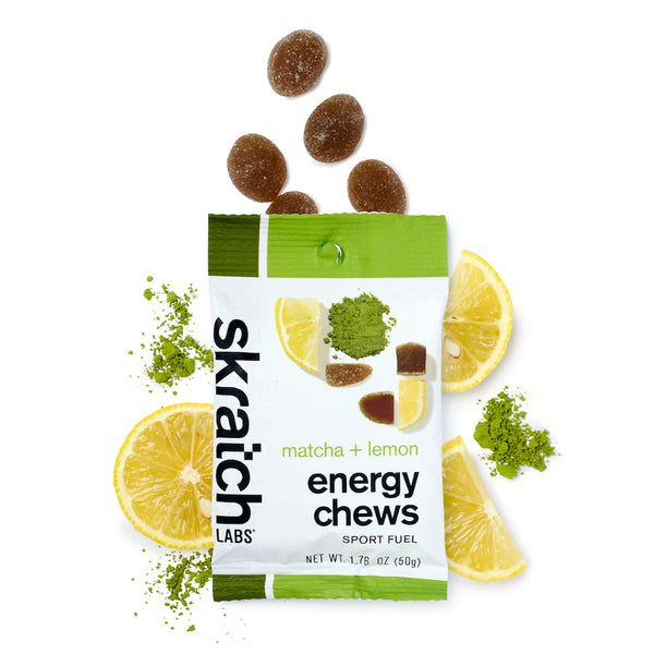 Skratch Labs Energy Chews Matcha et Citron