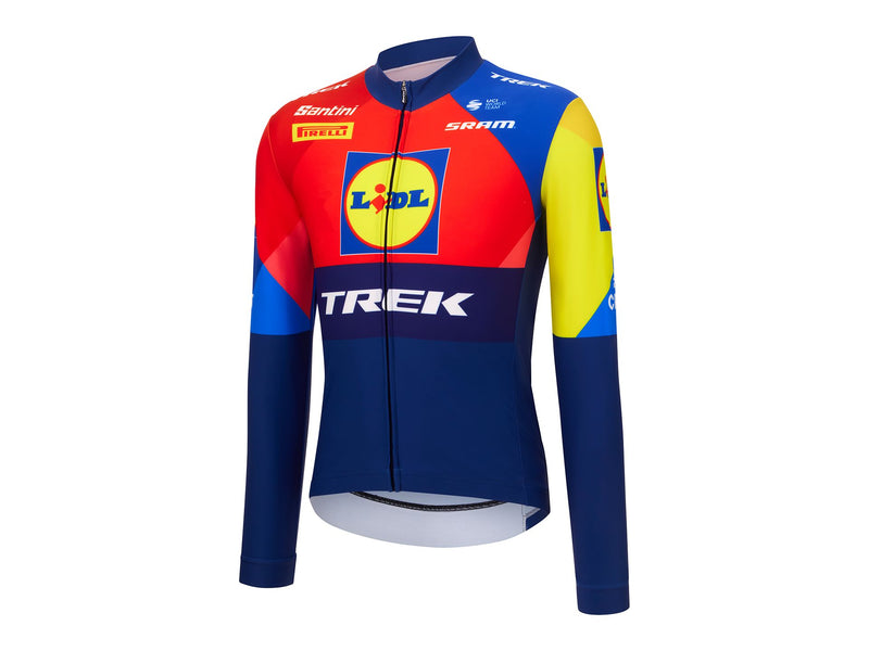 Maillot thermique manches longues Santini réplique Lidl-Trek