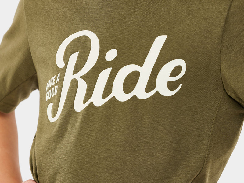 T-shirt technique VTT pour enfant Trek Evoke