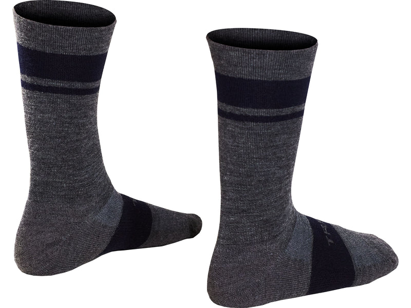 Trek Race Crew Cushioned Merino Wool Cycling Sock