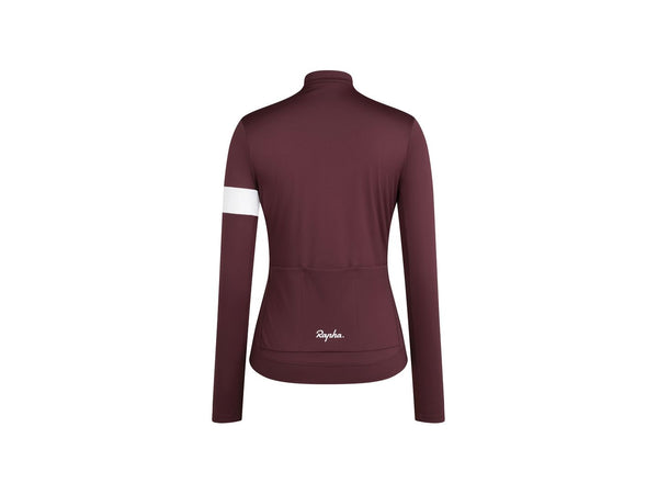 Maillot cycliste Rapha Core thermique manches longues femme