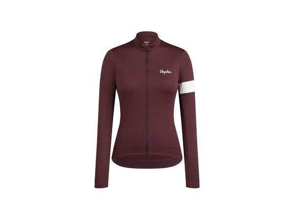 Maillot cycliste Rapha Core thermique manches longues femme