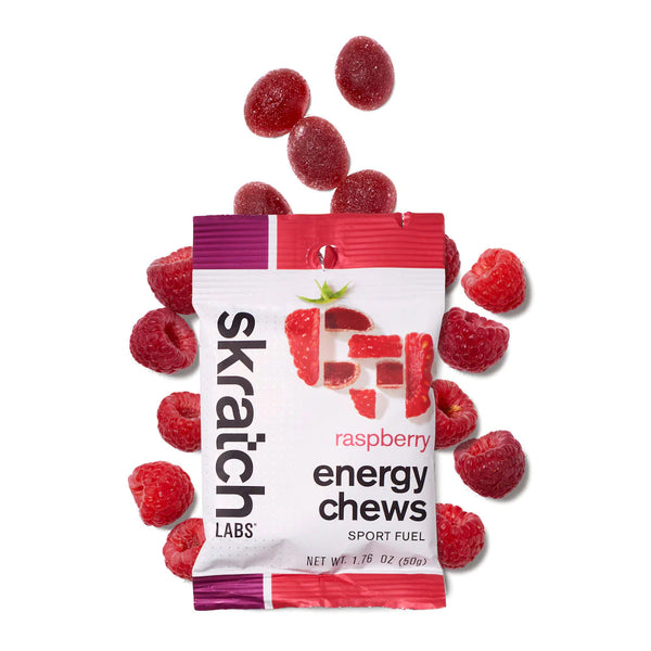 Skratch Labs Energy Chews Sport Fuel Framboise