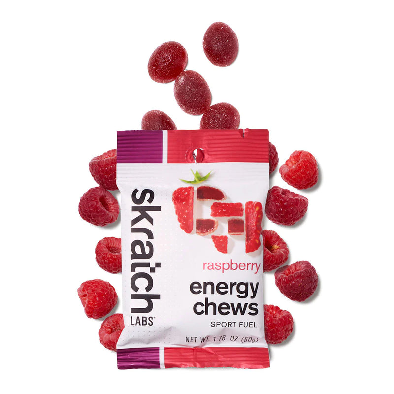 Skratch Labs Energy Chews Sport Fuel Framboise