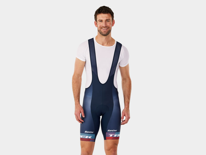 Cuissard à bretelles Santini Trek Factory Racing Replica pour homme