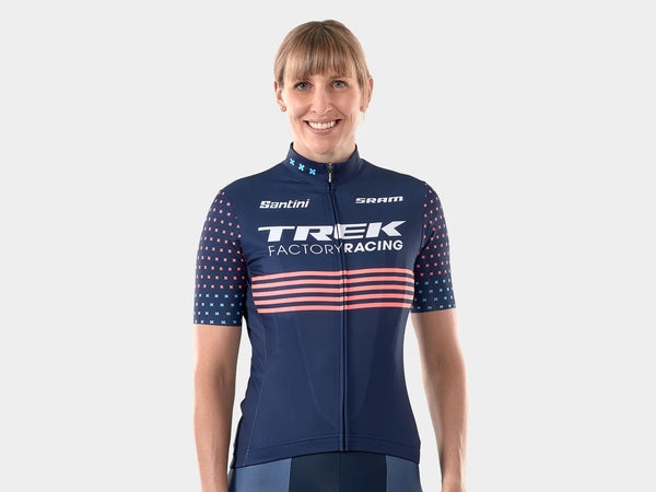 Maillot cycliste CX Santini Trek Factory Racing Replica pour femmes