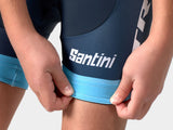 Cuissard à bretelles XC Santini Trek Factory Racing Replica pour enfants