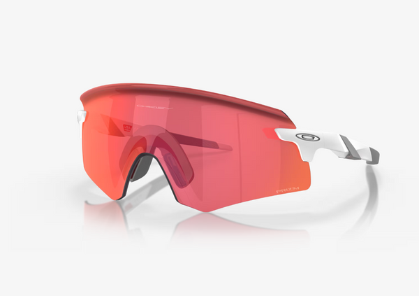 Oakley Encoder Matte White w/ Prizm Trail Torch