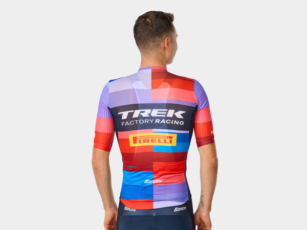 Maillot cycliste Santini Trek Factory Racing Replica pour homme