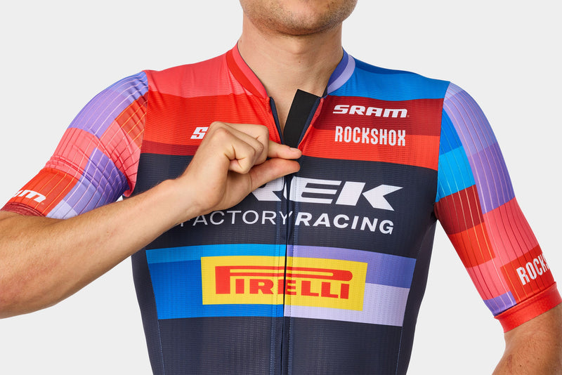 Maillot cycliste Santini Trek Factory Racing Replica pour homme