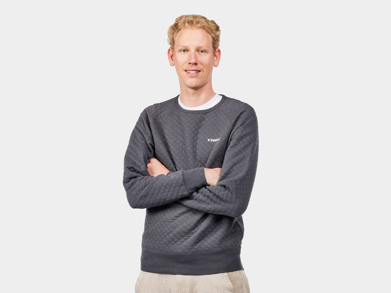 Sweat à capuche ras du cou Trek Quilted unisexe