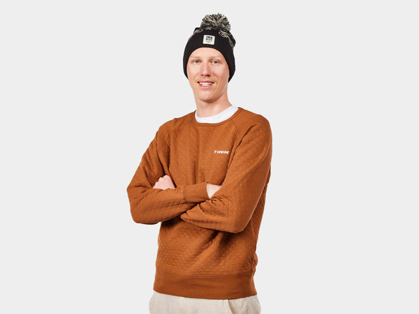 Sweat à capuche ras du cou Trek Quilted unisexe