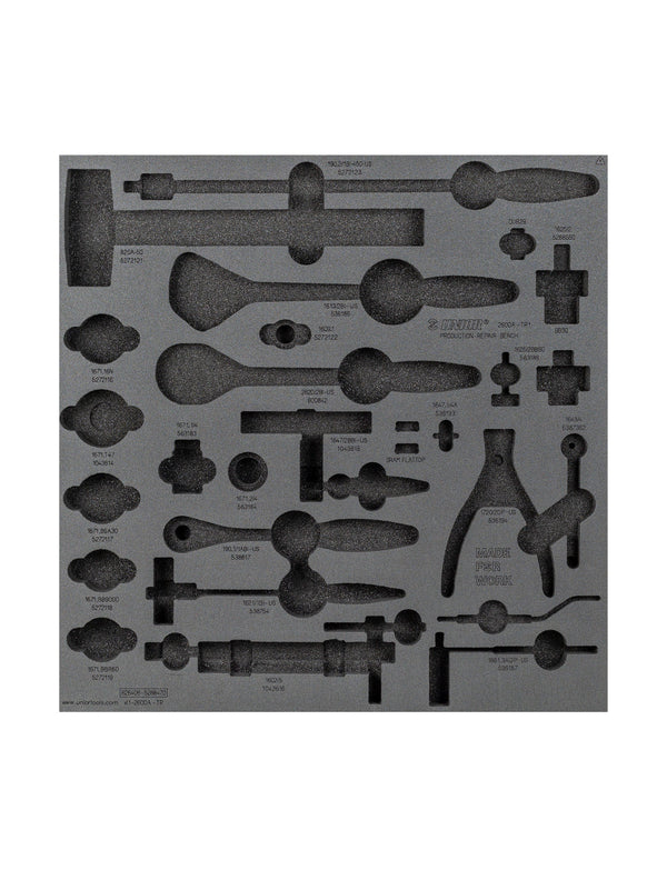 Unior Production Bench Drawer 1 Tool Tray