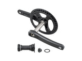 Trek-Diamant 42T 10/11 Speed Aluminum Black Crankset