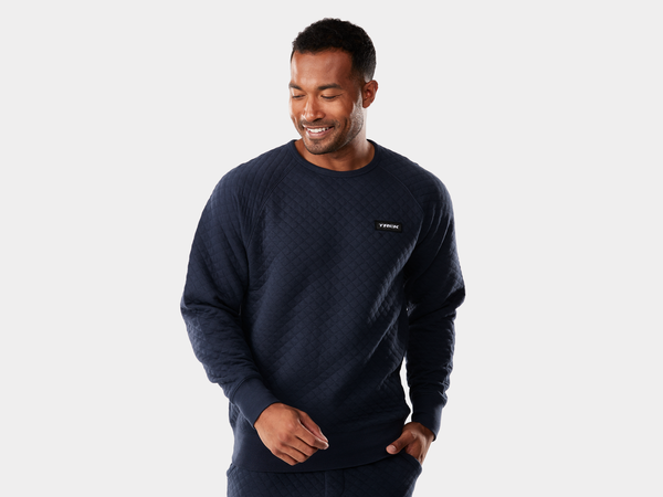 Trek Quilted Crewneck Unisex Sweatshirt